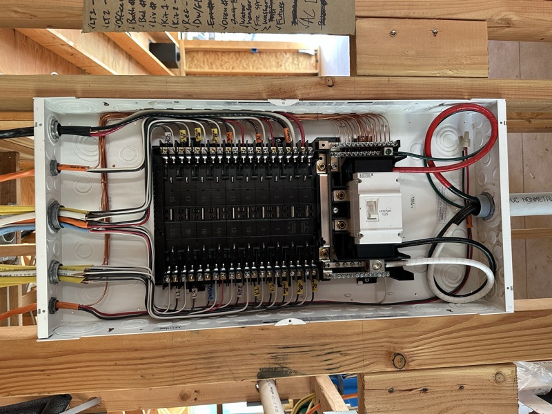 200-amp electrical service panel upgrade by Keif Electric